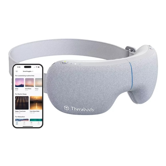 Therabody Silver SmartGoggles - Picture 1 of 3